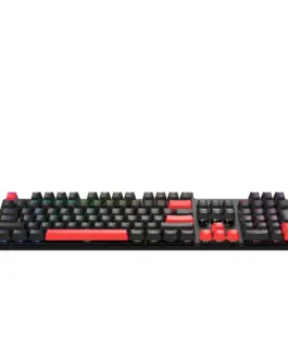 Alternative view of Геймърска механична клавиатура A4tech Bloody S520N Fire Black - BLMS Red Plus Switch