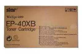 ТОНЕР КАСЕТА ЗА STAR MICRONICS WINTYPE 4000 - Black - PN EP-40XB / EP40XB / 87339430 - OUTLET -