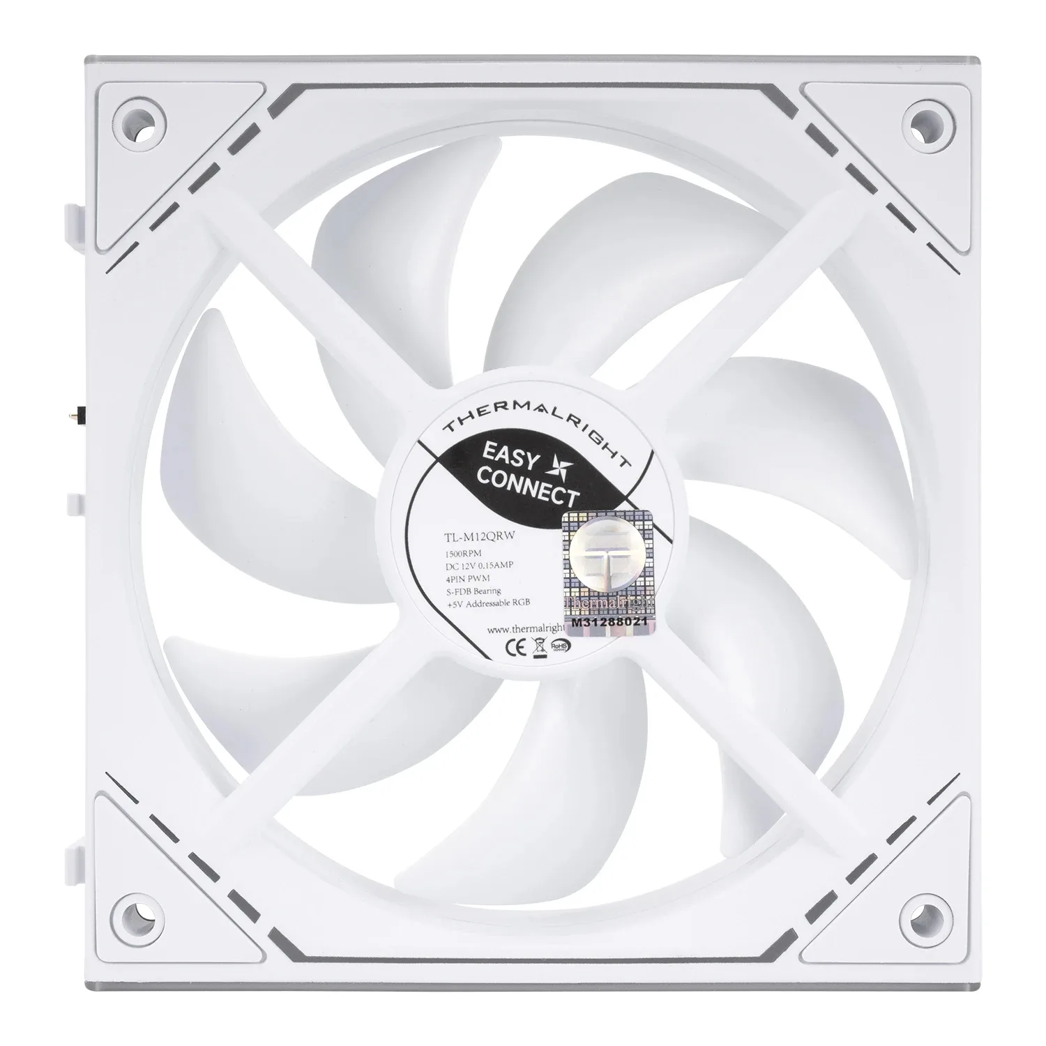 Thermalright Комплект вентилатори Fan Pack 3-in-1 3x120mm - TL-M12QRW x 3 - White, Reverse, Infinity Mirror, Daisy-Chain, A-RGB - Image 25