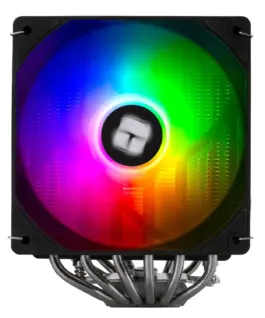 Alternative view of Thermalright охладител CPU Cooler Peerless Assassin 120 Digital A-RGB Black - Dual-Tower - LGA1851/AM5