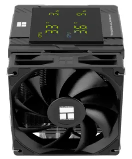 Alternative view of Thermalright охладител CPU Cooler Peerless Assassin 120 Digital Black - Dual-Tower - LGA1851/AM5