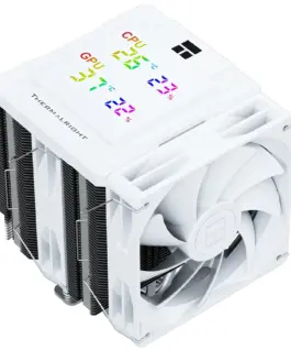 Thermalright охладител CPU Cooler Peerless Assassin 120 Digital White - Dual-Tower -