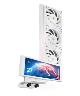 Alternative view of Thermalright водно охлаждане Water Cooling Trofeo Vision 360 ARGB White - 6.86 inch IPS LCD Display
