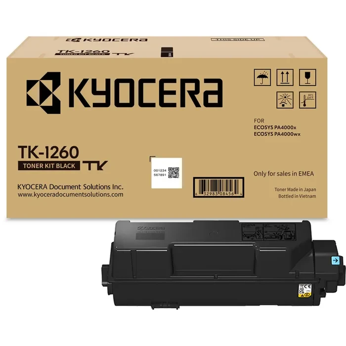 КАСЕТА ЗА KYOCERA ECOSYS PA4000X/PA4000WX - Black - TK1260 (TK-1260) - PN 1T0C150NL0