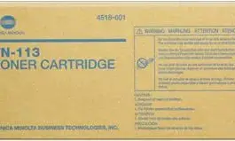 ТОНЕР КАСЕТА ЗА KONICA MINOLTA BIZHUB 160/160F/161/Di1610 - Black - TYPE 101A - TN113 (TN-113) - PN 4518801 (4518-801) /