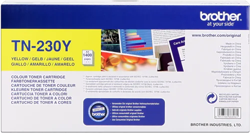 КАСЕТА ЗА BROTHER HL 3040CN/3070CW/DCP 9010CN/MFC 9120CN/9320CW - Yellow - PN TN230Y