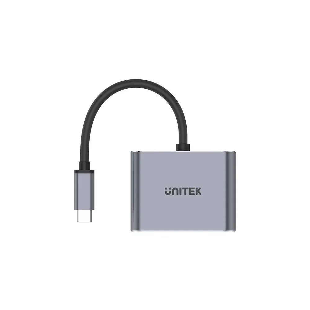 Unitek докинг станция Docking Station Type-C 4-in-1 - uHUB Q4+ Lite D1049A - USB-C PD100W x 1, HDMI x 1, VGA, USB2.0 x 1 - Image 307
