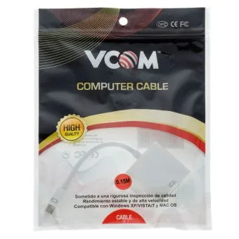VCom Адаптер Adapter Mini Display Port DP M / VGA F - CG613-0.15m - Image 275