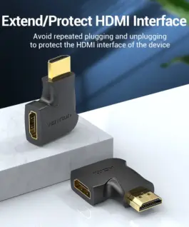 Vention Адаптер Adapter HDMI Vertical Flat 90 Degree M/F – AIPB0