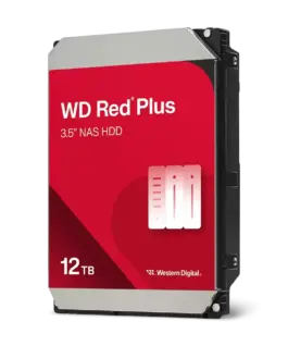 Хард диск WD Red Plus 12TB NAS 3.5" 512MB 7200RPM