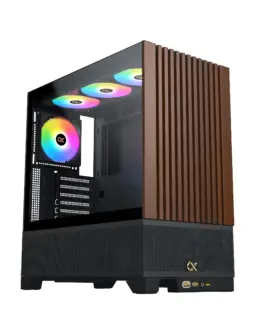 Xigmatek кутия Case EATX - Endorphin WD Addressable RGB Wood