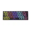 Xtrike ME геймърска механична клавиатура Gaming Mechanical keyboard 61 keys TKL - GK-985P - RED switches