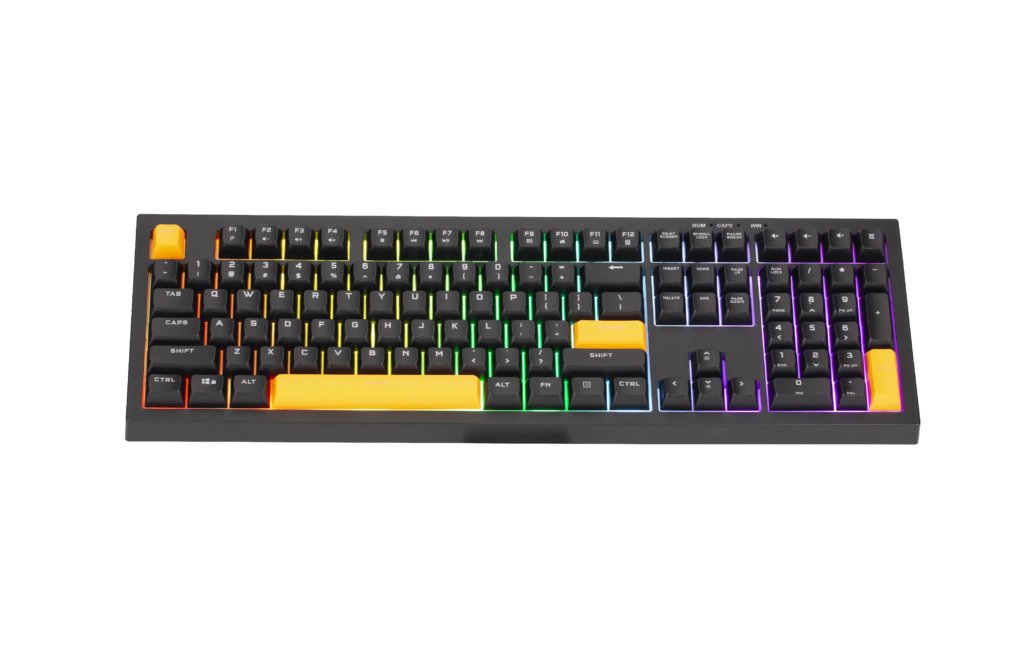 Xtrike ME геймърска клавиатура Gaming Keyboard 104 keys - KB-512 BK - Silent - Image 302