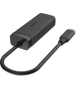 Alternative view of HAMA Мрежов адаптер, USB-C, 2.5 Gigabit Ethernet, Черен