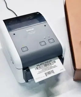 ПРОФЕСИОНАЛЕН ЕТИКЕТЕН БАРКОД ПРИНТЕР BROTHER TD4420DN