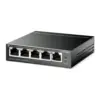 Комутатор TP-Link TL-SG105MPE 5-портов Gigabit Easy Smart Switch с 4 порта
