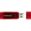 ФЛАШ ПАМЕТ Intenso USB flash drive Rainbow Line - USB 2.0 - 128 GB - Red - PN 3502491
