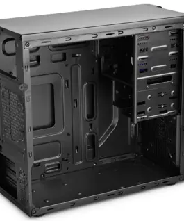 Alternative view of DeepCool Кутия Case mATX SMARTER - Black, USB3.0