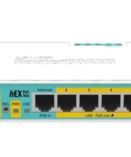 Alternative view of Рутер MikroTik hEX PoE lite (RB750UPr2)