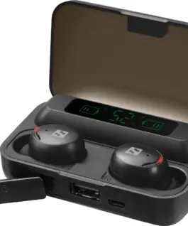 СЛУШАЛКИ SANDBERG Wireless Earbuds + Powerbank - Black - PN 126-38