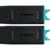 КОМПЛЕКТ 2 ФЛАШ ПАМЕТИ Kingston DataTraveler Exodia - USB flash drive - 64 GB - 2 pcs pack - PN