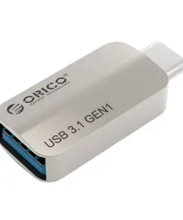 Orico адаптер Adpater OTG USB 3.1 Type C to Type A/F Metal - CTA2-SV