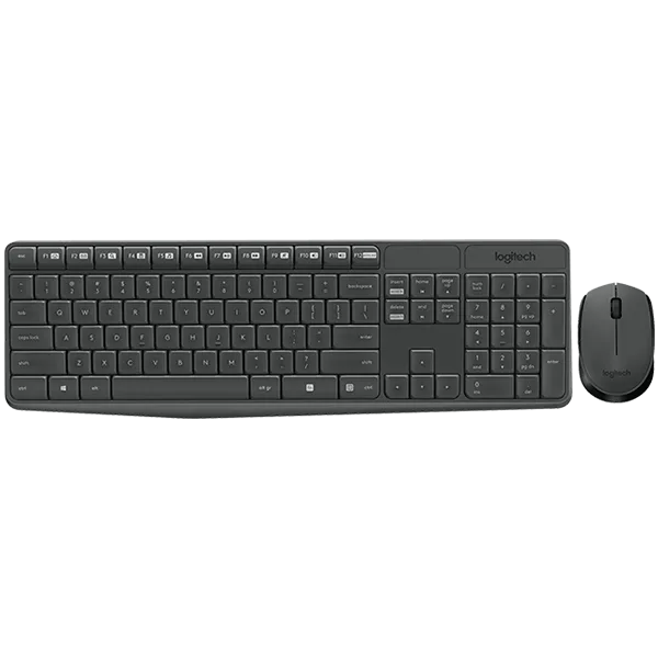 Клавиатура LOGITECH Wireless Combo MK235 - INTNL - Bulgarian Layout