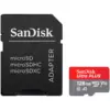 Карта памет SANDISK High Endurance microSDXC 128GB + SD Adapter - for dash cams & home monitoring up to 10000 Hours Full