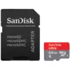 Карта памет SANDISK High Endurance microSDXC 64GB + SD Adapter - for dash cams & home monitoring up to 5000 Hours Full H