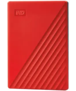 Външен хард диск HDD External WD My Passport (2TB USB 3.2) Red