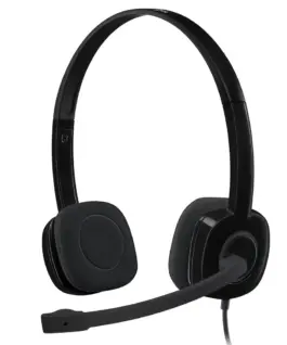 Alternative view of СЛУШАЛКИ LOGITECH H151 - Wired - Black - PN 981-000589