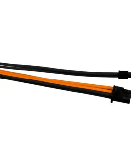 Alternative view of 1stPlayer комплект удължителни кабели Custom Modding Cable Kit Black/Orange - ATX24P, EPS, PCI-e - BOR-001