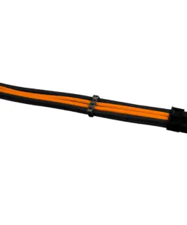 1stPlayer комплект удължителни кабели Custom Modding Cable Kit Black/Orange – ATX24P