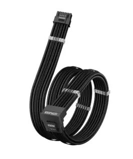 1stPlayer модулен кабел Custom Sleeved Modding Cable Black – PCIe 5.0 12VHPWR M/M –