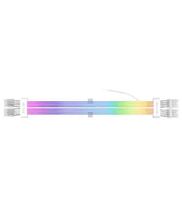 1stPlayer удължителен кабел Extension Modding Cable PCIe 6+2PIN Addressable RGB White –