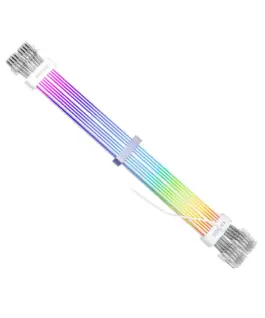 1stPlayer удължителен кабел Extension Modding Cable PCIe 6+2PIN Addressable RGB White –