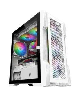 1stPlayer кутия Case mATX - TRILOBITE T3 Mesh White