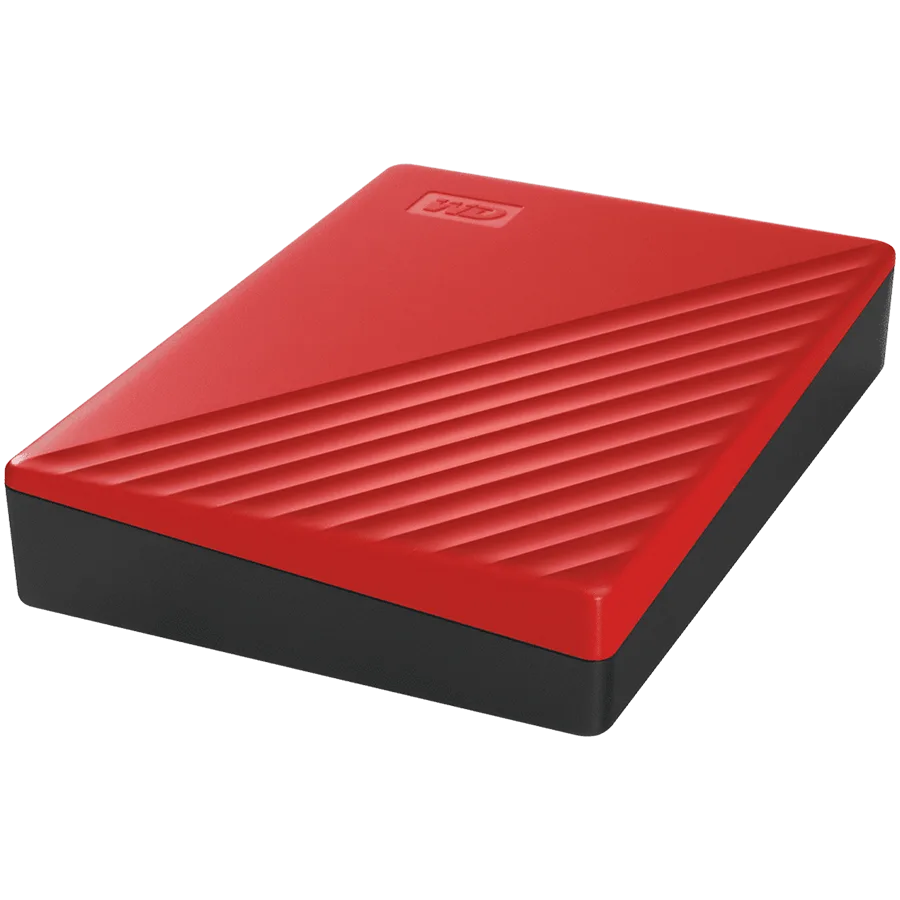 Външен хард диск HDD External WD My Passport (4TB, USB 3.2) Red - Image 8