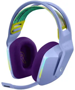 Геймърски слушалки LOGITECH G733 LIGHTSPEED Wireless RGB Gaming Headset - LILAC
