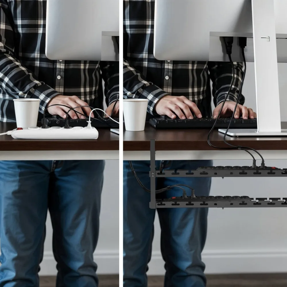 Maclean Under-desk кабел organi zer MC-102 B - Image 3