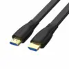 Unitek HDMI кабел 2.0 4K 60Hz flat; C11063BK-2M