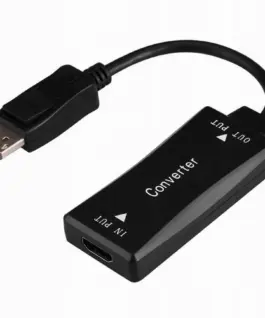 Gembird конвертор HDMI to DP 4K M 30Hz