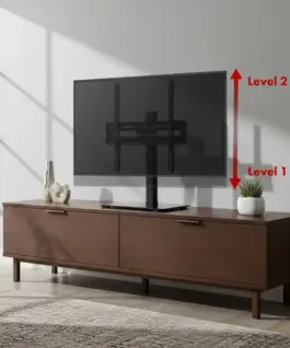 Alternative view of Maclean Stand with TV holder MC-132