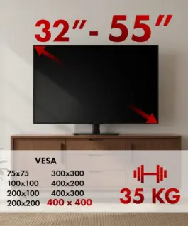 Maclean Stand with TV holder MC-132