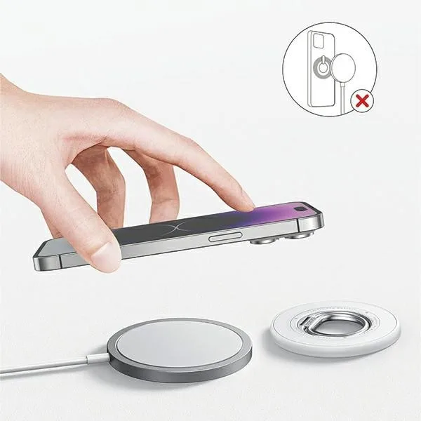 SODI Ring MagSafe holder stand BM-350 бял - Image 5