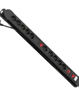 Alternative view of Maclean MCE10 power strip