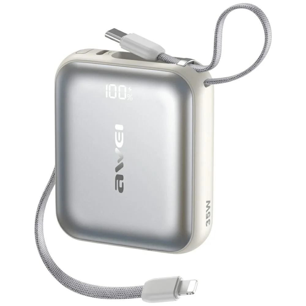 AWEI външна батерия AS-181 35W 10000mAh кабел included