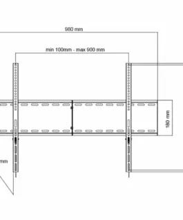 ART LCD holder AR-96XL 55-100 inches 140KG 900×600