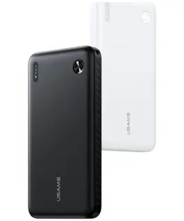 Alternative view of USAMS външна батерия PB83 10000mAh PD 2xUSB-A USB-C бял