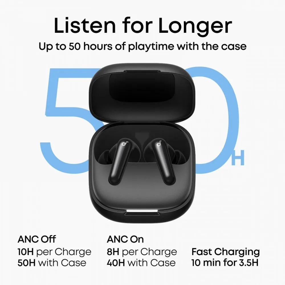 Anker Wireless Earbuds Bluetooth R60i NC blue - Image 5